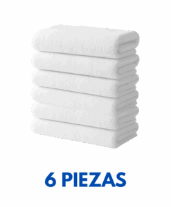 Toalla AA#3 1.45 cm x .80 cm de 580 grms La Josefina (Paquete de 6 Piezas)