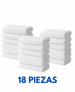 Toalla AA#3 1.45 cm x .80 cm de 580 grms La Josefina (Paquete de 18 Piezas)