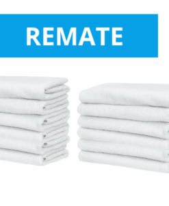 Paquete 12 toallas Baño #3 1.30×70 de 530 grms La josefina — REMATE (Con detalle)