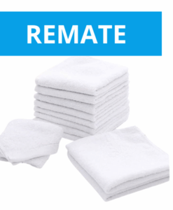 PAQUETE 12 TOALLAS DE MANOS 70 x 40 cm – 160 gramos – Marca La Josefina (Remate con detalles)