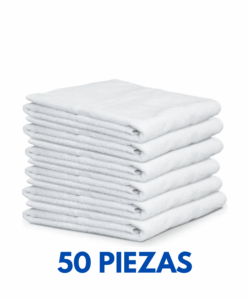 Toalla Tapete con Recuadro 50X75 300 grms Marca Cottonella (Paquete 50 Piezas)