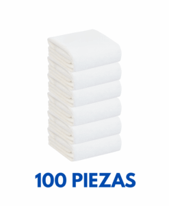 Toallas de Manos 40cm x 70cm con 170 gramos Marca Cottonella  (Paquete 100 Piezas)