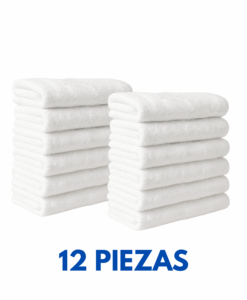 Toalla Hotelera Baño #3 130cm x 70cm peso 530 grms Marca La Josefina (Paquete 12 Piezas)
