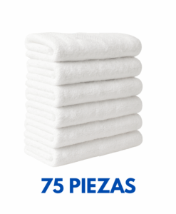 Toalla Hotelera Baño #3 130cm x 70cm peso 530 grms Marca La Josefina (Paquete 75 Piezas)
