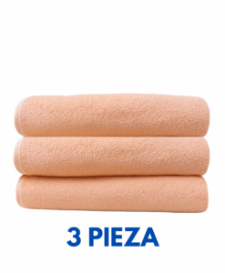 Toallas de Alberca Melon 1.70cm x 90cm  con 750 gramos  Marca Cottonella (Paquete 3 Piezas)