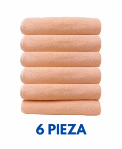 Toallas de Alberca Melon 1.70cm x 90cm  con 750 gramos  Marca Cottonella (Paquete 6 Piezas)