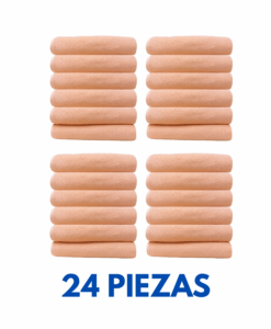 Toallas de Alberca Melon 1.70cm x 90cm  con 750 gramos  Marca Cottonella (Paquete 24 Piezas)