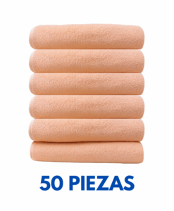 Toallas de Alberca Melon 1.70cm x 90cm  con 750 gramos  Marca Cottonella (Paquete 50 Piezas)