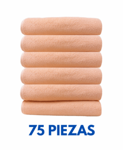 Toallas de Alberca Melon 1.70cm x 90cm  con 750 gramos  Marca Cottonella (Paquete 75 Piezas)